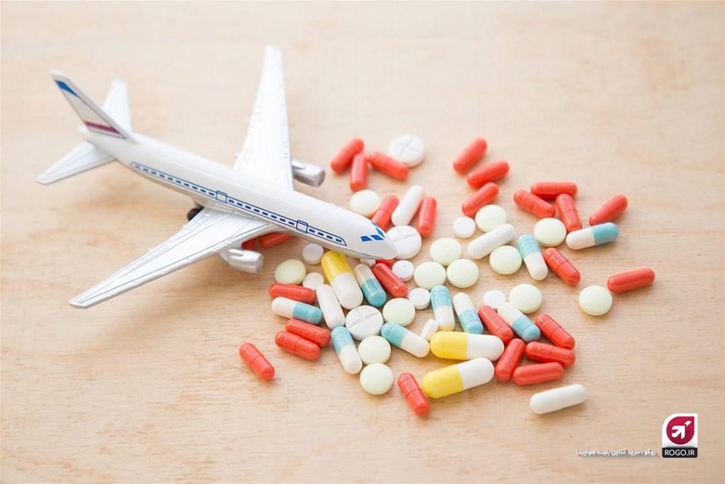 دارو در هواپیما
