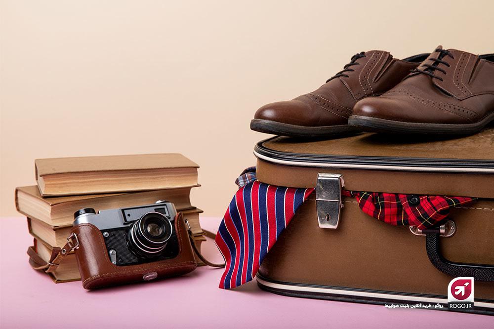 بستن چمدان برای مسافرت