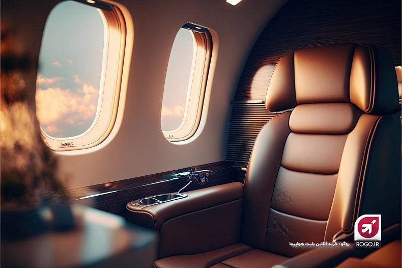 بهترین صندلی در هواپیما