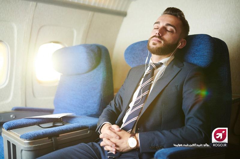 انتخاب بهترین صندلی در هواپیما