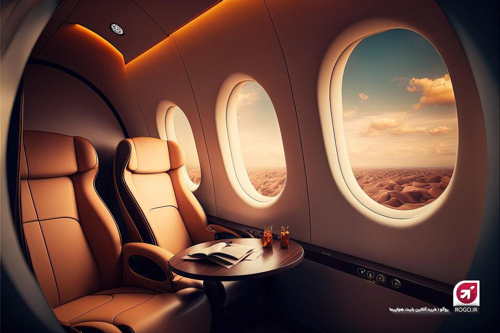 انتخاب بهترین صندلی در هواپیما