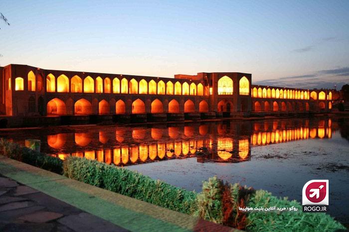 بهترین مکان برای ماه عسل در ایران اضفهان