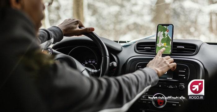 اپلیکیشن سفر اوبر برای حمل و نقل