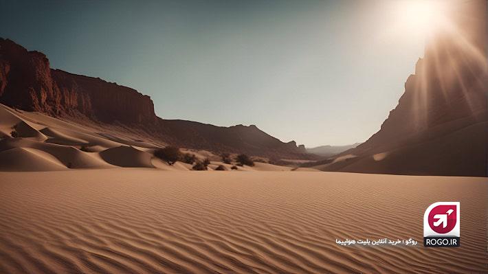 کویر از جاذبه گردشگری در زمستان
