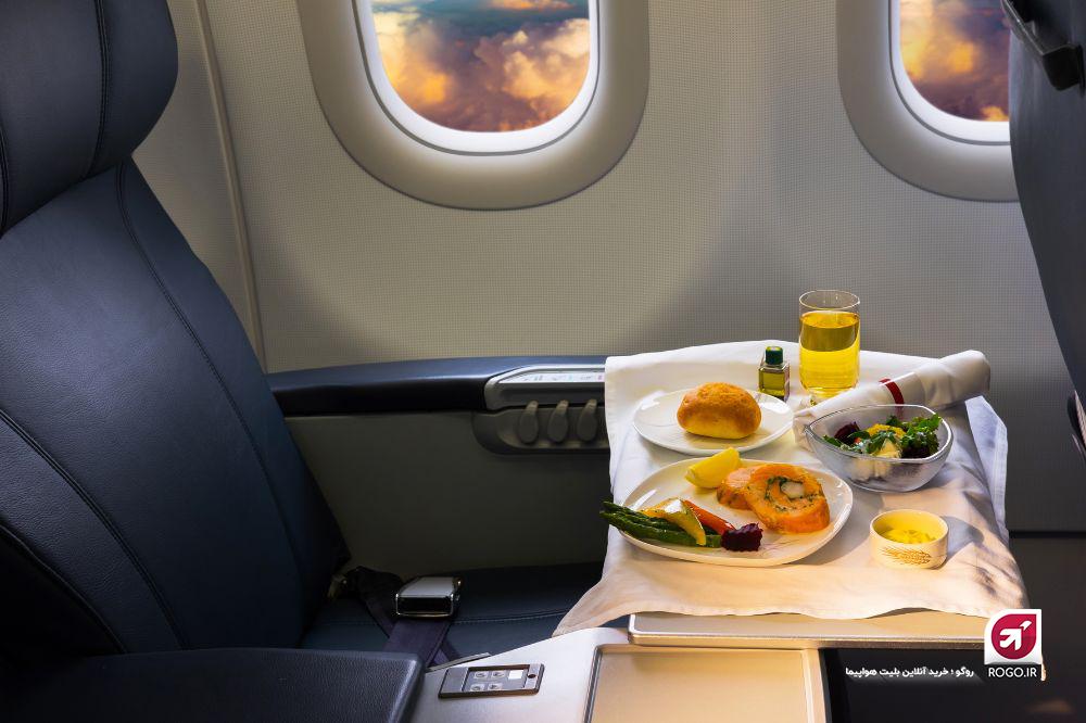 غذای هواپیما