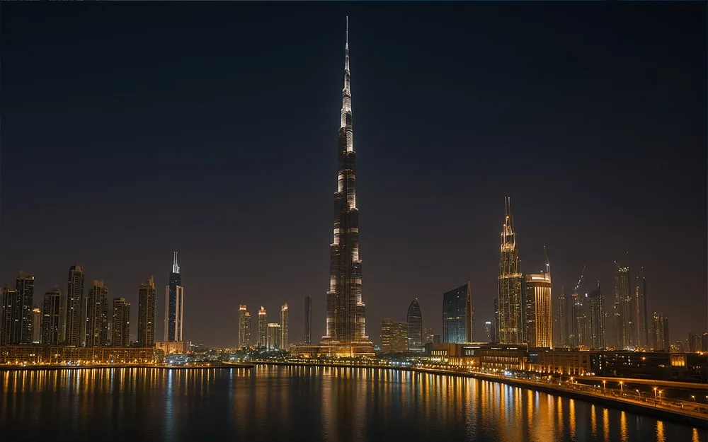جاهای دیدنی دبی در شب